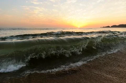 Wave Breaking Stock Photos