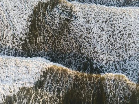 Wave bubble foam texture background Stock Photos