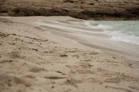 Wave on the coast of Mallorca Foto stock