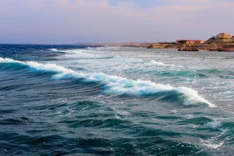 Wave at coast Stock Photos