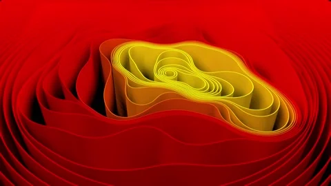 Wave color 01 動画素材 172199884