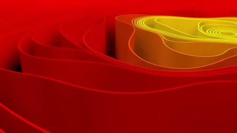 Wave color 02 動画素材 172199591