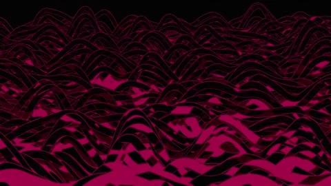 Wave color 12 動画素材 172200441