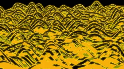 Wave color 16 動画素材 172200503