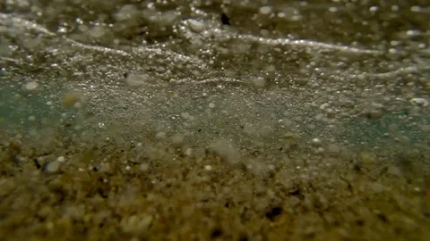 Wave that comes ahead Stock Footage 75587086