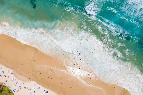 Wave coming in. 스톡 사진