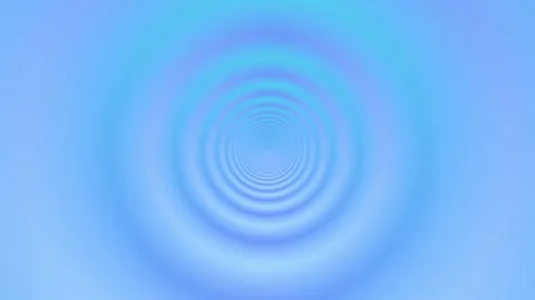 Wave from concentric circles, rings on the surface 動画素材 301983314