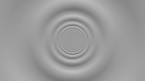 Wave from concentric circles, rings on the surface 動画素材 301983322