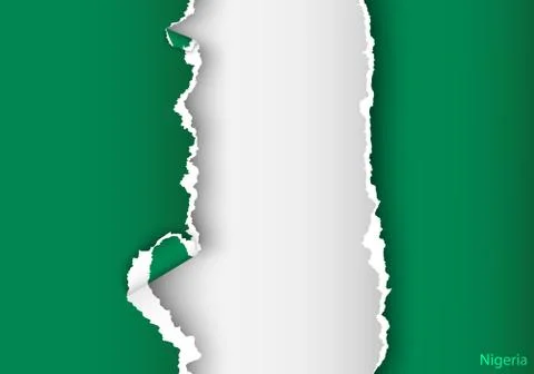 Wave country flag with shadows Stock Illustration