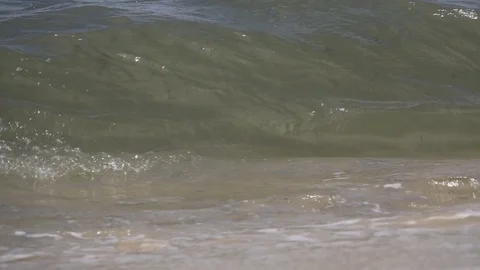 Wave Crash Extreme Slow Motion Stock Footage