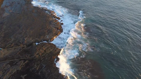 Wave Crash Stock Footage 92392440