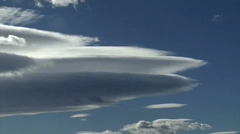 Wave Crest Cloud Stock Footage 54758572