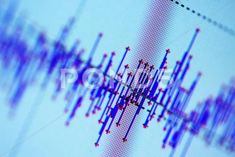 Wave diagram Stock Illustration