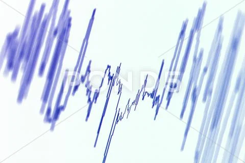 Wave diagram Stock Illustration