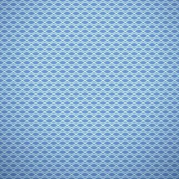 Wave different seamless patterns (tiling) Stock Illustration