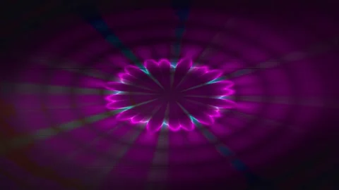 Wave Distortion Visual Loop Landscape Stock Footage 331080438