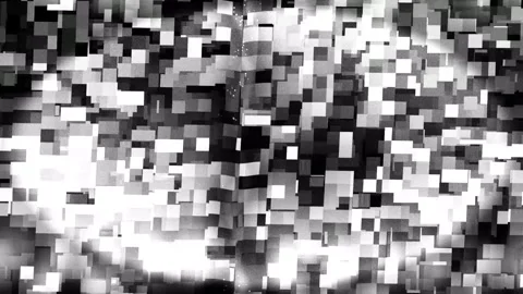 Wave Distortion Visual Loop Landscape Stock Footage 331094010