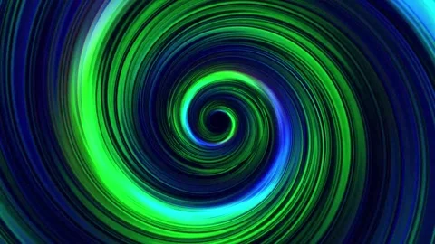 Wave Distortion Visual Loop Landscape Stock Footage 331094452