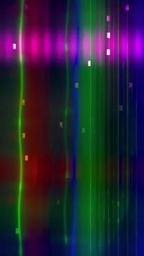 Wave Distortion Visual Loop Vertical Stock Footage 331079630