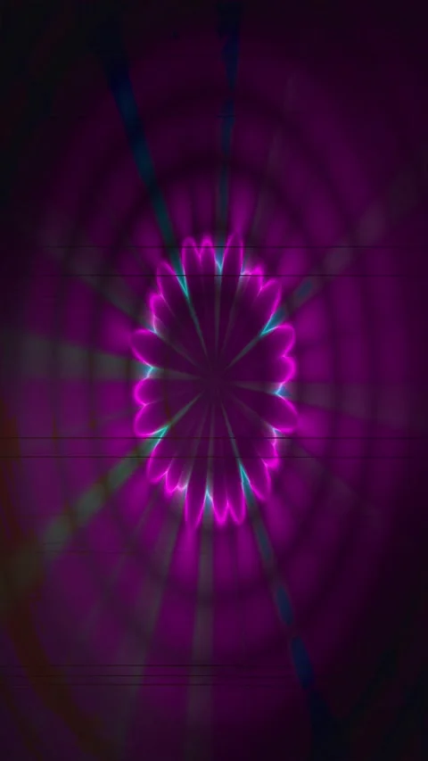 Wave Distortion Visual Loop Vertical Stock Footage 331080443