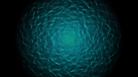 Wave effect. Light from the depths. Sense of infinite space. Vidéo 302793049