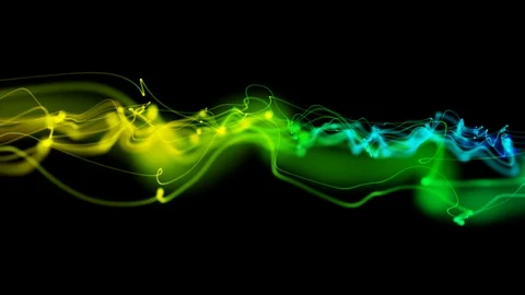 Wave of energy Video stock 122060792