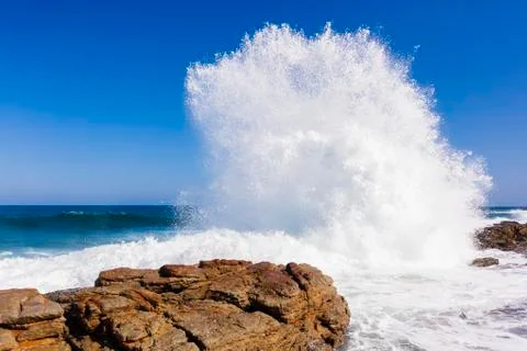 Wave Exploding Stock Photos