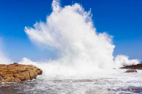 Wave Exploding Stock Photos