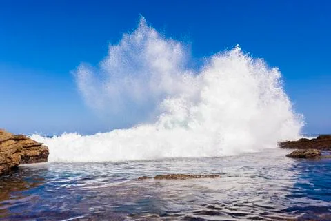 Wave Exploding Stock Photos