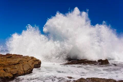 Wave Exploding Stock Photos