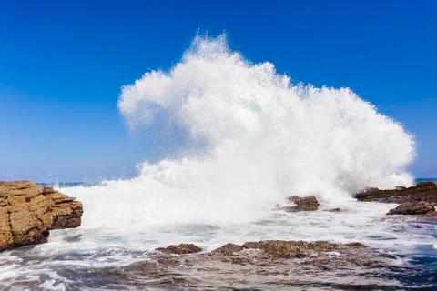 Wave Exploding Water Stock Photos