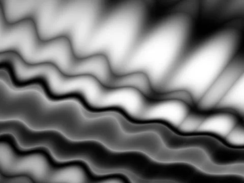 Wave fantasy monochromatic abstract background Illustrazione stock