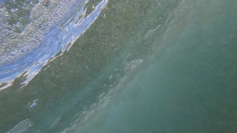 Wave foam Stock Footage 227856436