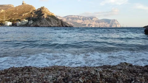 Wave Stock Footage 126345035