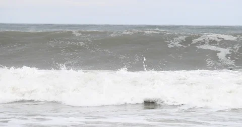 Wave Stock Footage 129968060