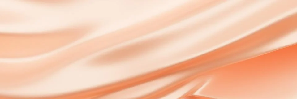 Wave form. Peach abstract background. Illustrazione stock