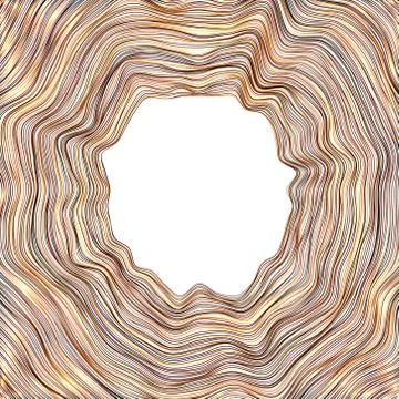 Wave futuristic  structure   - vector illustration Stock Illustration