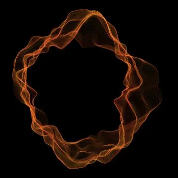 Wave futuristic  structure   - vector illutration Stock Illustration