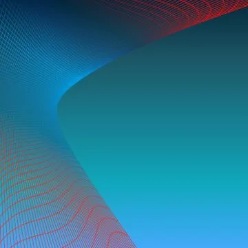 Wave futuristic  structure   - vector illutration Stock Illustration