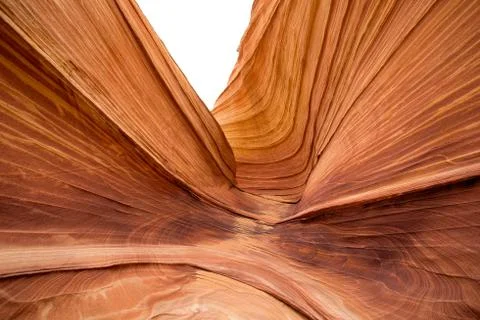 Wave geological formation Stock Photos