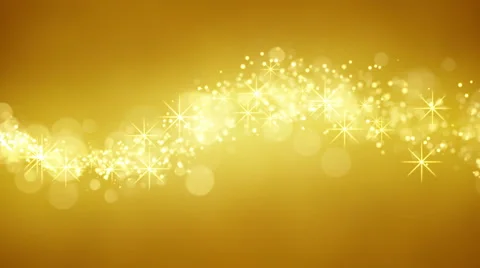 Wave of gold glitter particles loopable 4k (4096x2304) Stock Footage 59159054
