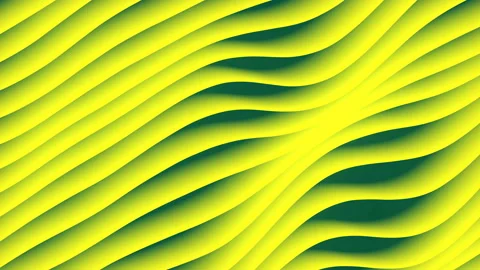 Wave gradient loop animation. Diagonal lines motion background. 3d rendering Stock Footage 115699510