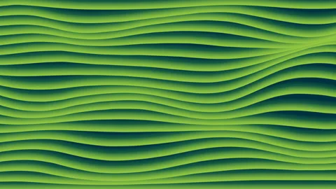 Wave gradient loop animation. Lines patterns motion background. 3d rendering. 4k Video stock 116102809