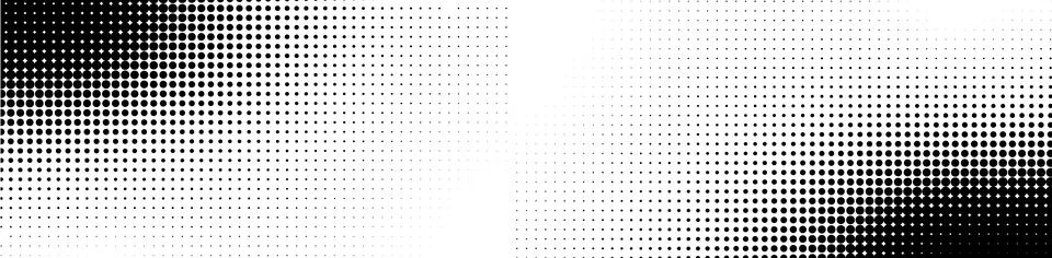 Wave halftone pattern. Halftone dots background. Vector 스톡 일러스트