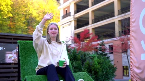 Wave hands Stock Footage 166946448