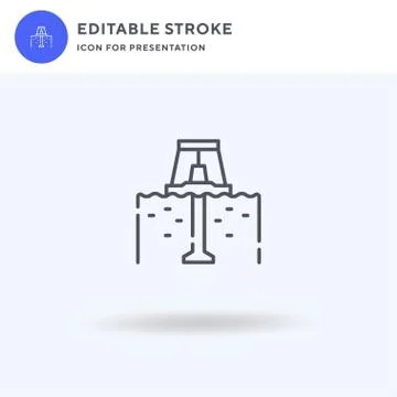 Wave icon vector, filled flat sign, solid pictogram isolated on white, logo イラスト素材