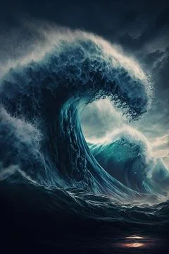 Wave Stock Illustration