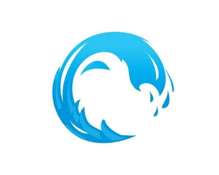 Wave illustration Stock Illustration