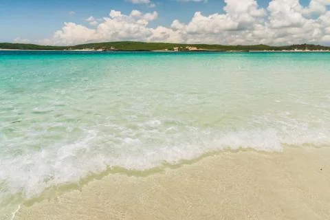 Wave in the lagoon Stock Photos