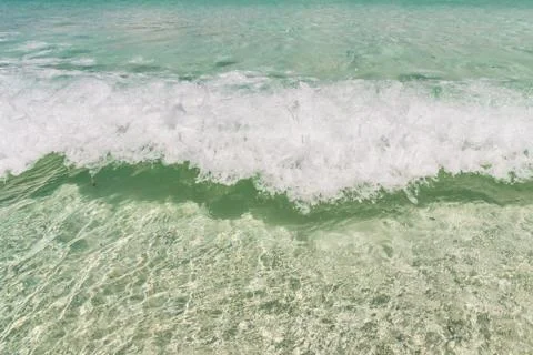 Wave in the lagoon Stock Photos